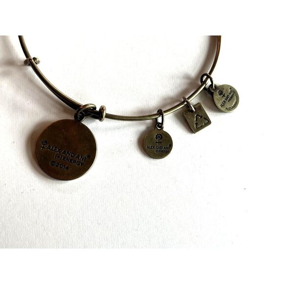 Alex and Ani Gold Bracelet Set Lighthouse & Seashell - Picture 11 of 16